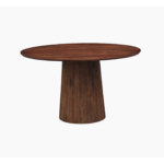 Eettafel Rome Rond Bruin 130cm - Afbeelding 5