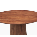 Eettafel Rome Rond Bruin 130cm - Afbeelding 6