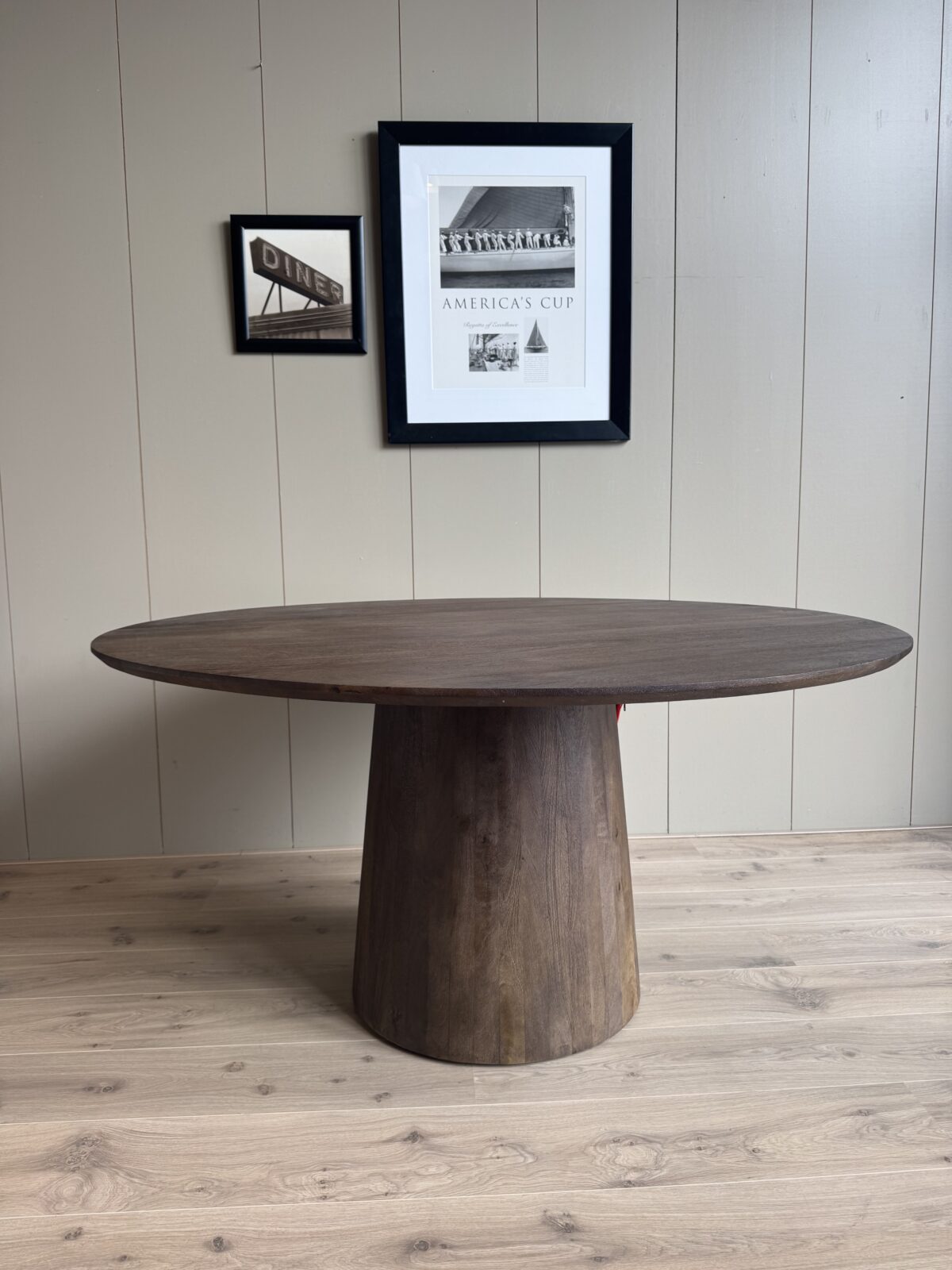 Esszimmertisch Oslo 130cm Braun – Bild 2