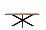 Esszimmertisch Mango Dänisch oval 160x90 cm mit Spider Bein – Bild 2