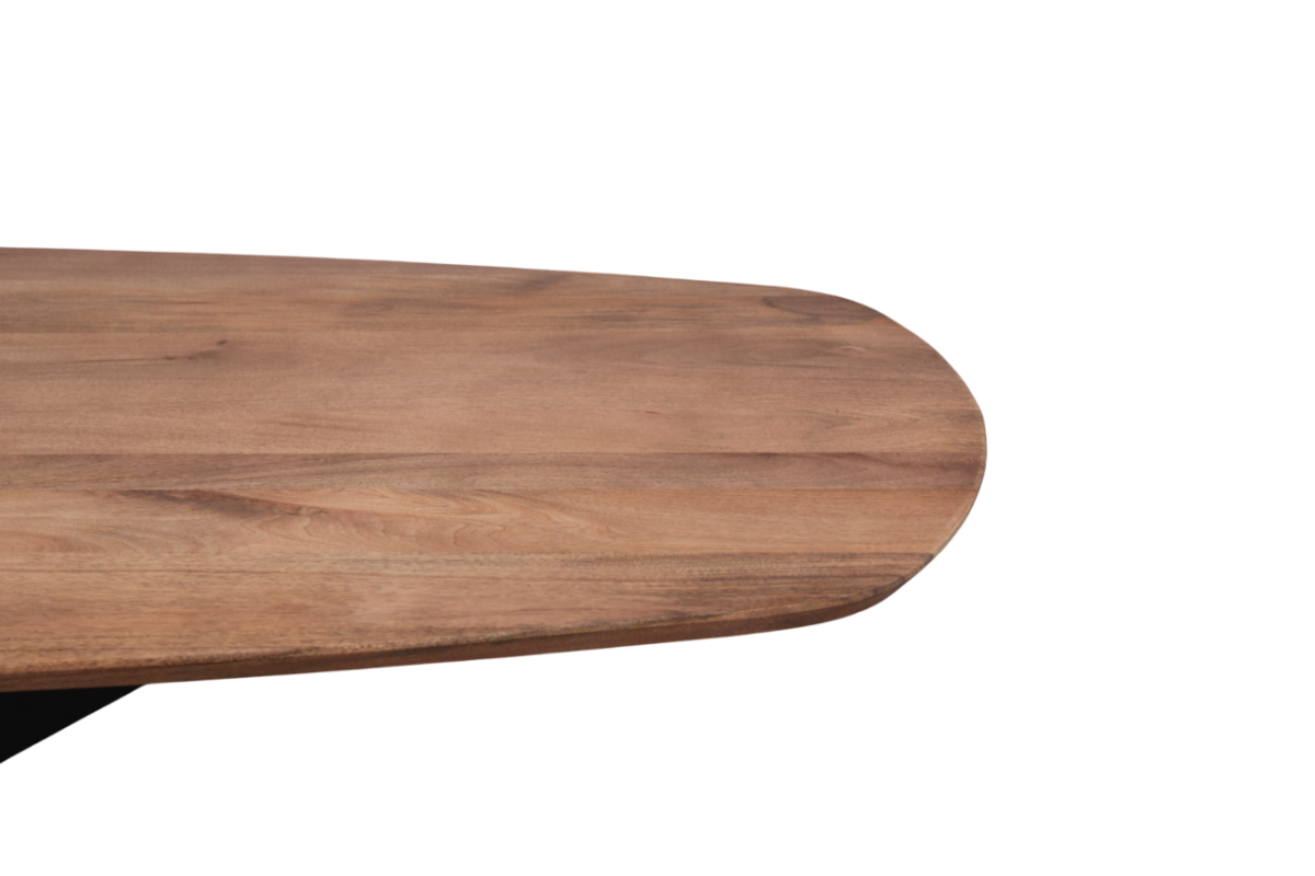 Esszimmertisch Mango Dänisch oval 200x100 cm mit Spider Bein – Bild 5