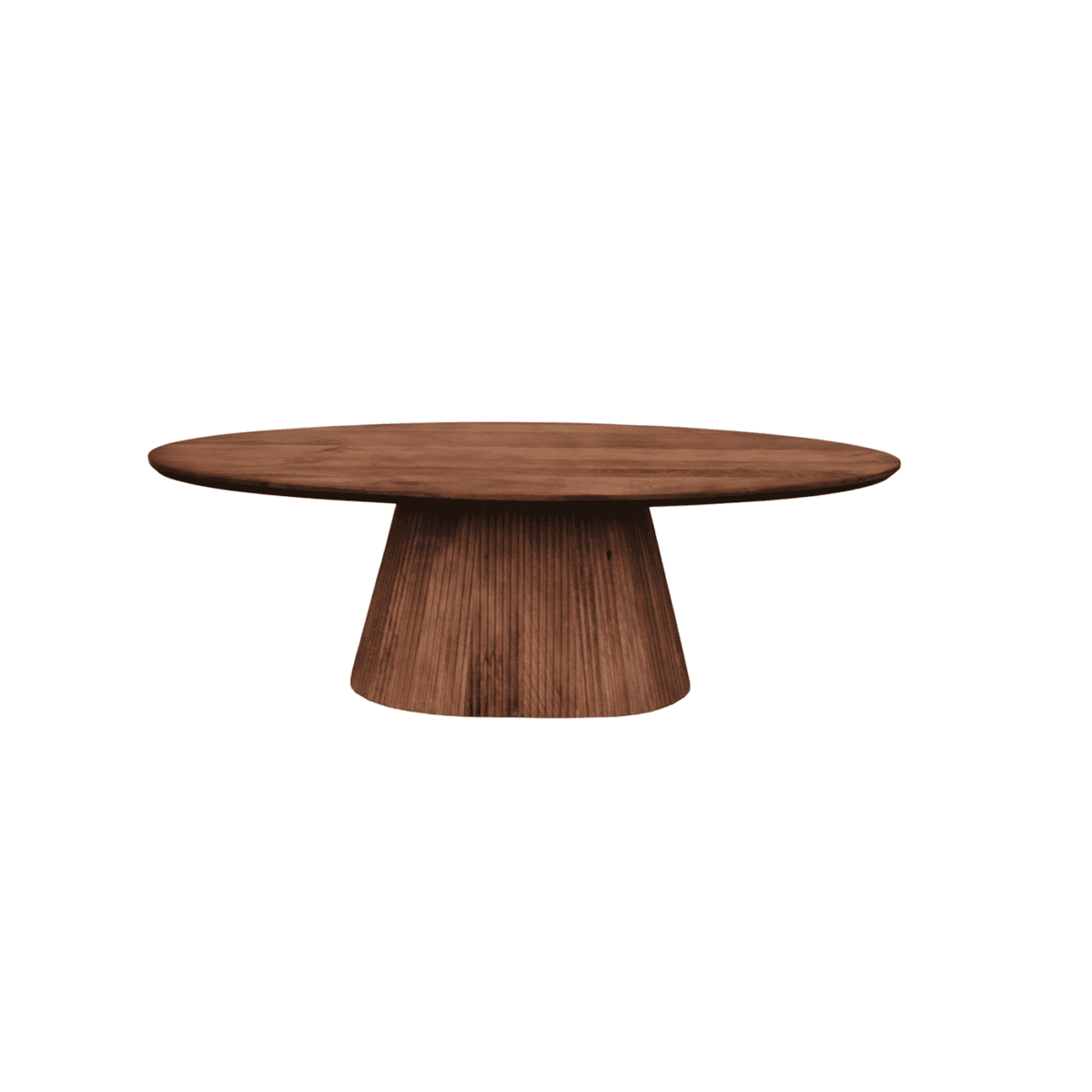 Salontafel Rome Ovaal Bruin 120cm - Afbeelding 4