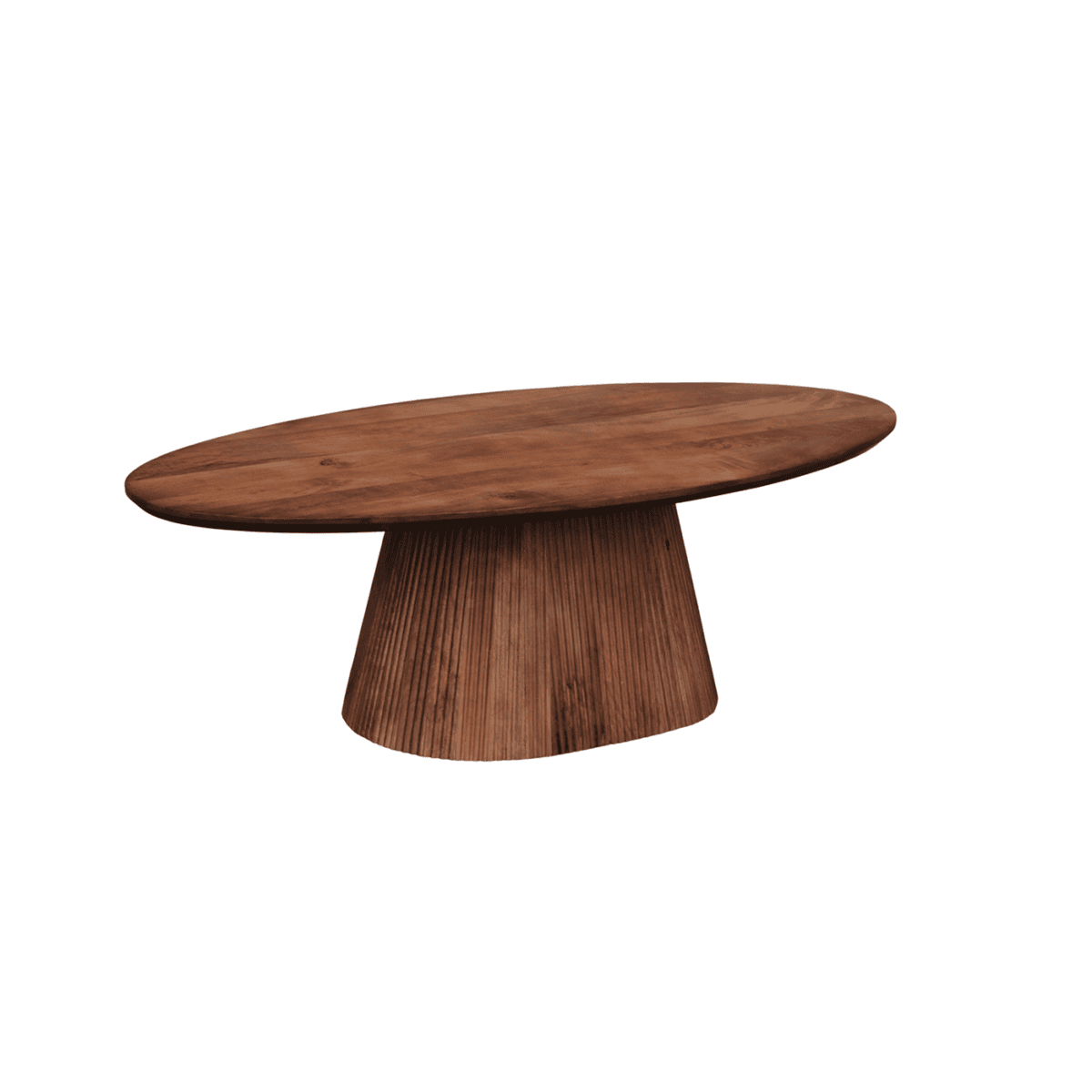Salontafel Rome Ovaal Bruin 120cm - Afbeelding 5