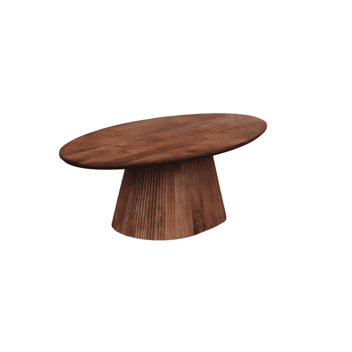 Salontafel Rome Ovaal Bruin 120cm - Afbeelding 3