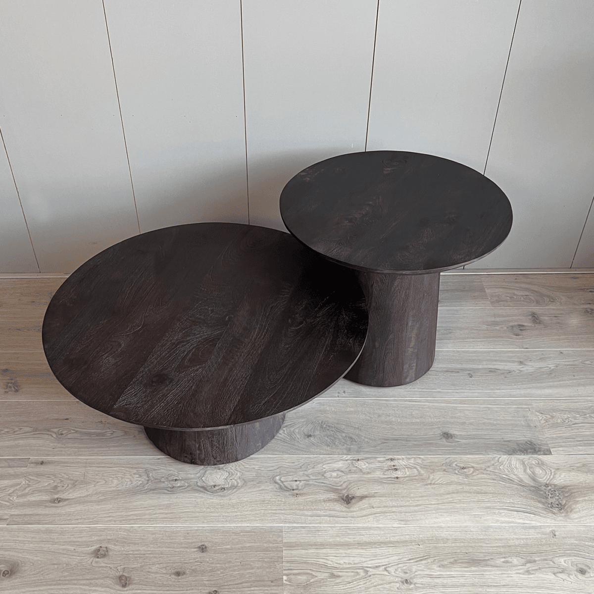 Couchtisch 2er Set Oslo Braun – Bild 3