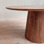 Eettafel Rome Rond Bruin 130cm - Afbeelding 10