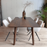 Eettafel Mango Rechthoek Walnoot 240cm - Afbeelding 6