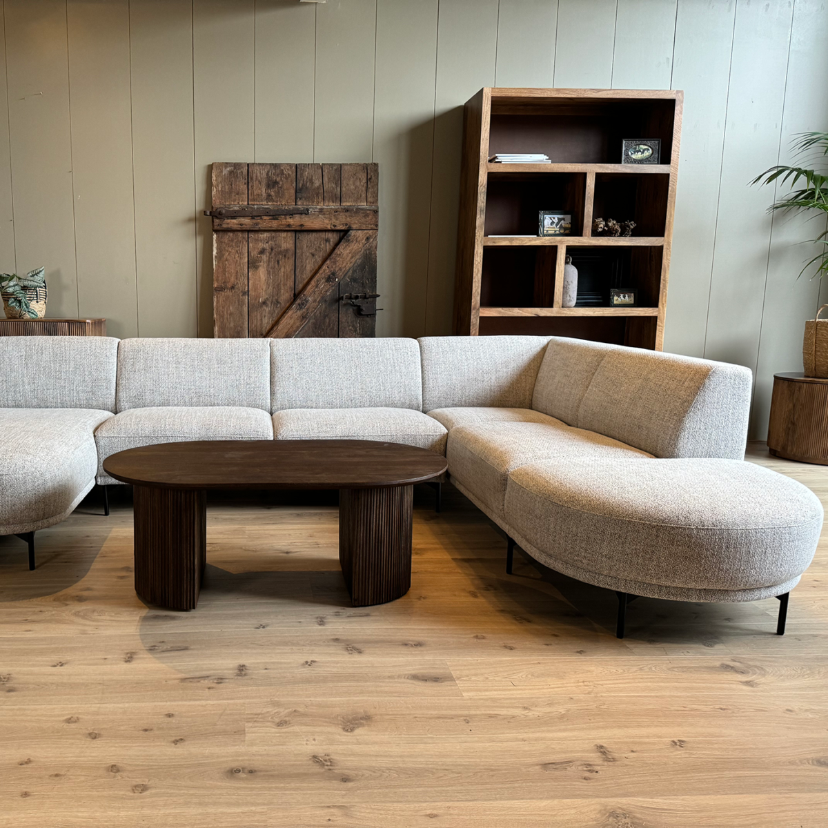Flash Sale - Salontafel Luca ovaal bruin - Afbeelding 6