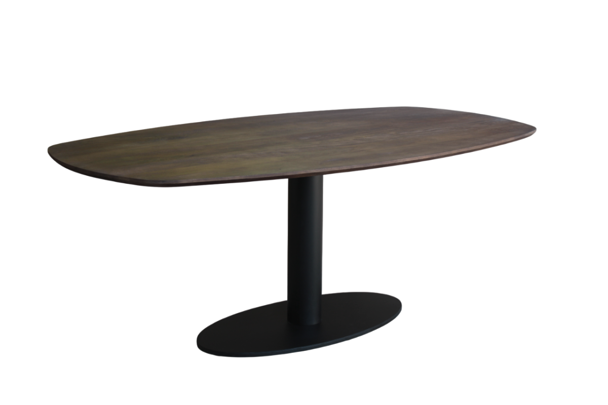 Esstisch Berlin Dänisch Oval 160cm – Bild 3