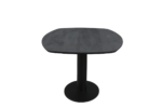 Esstisch Berlin Dänisch Oval Schwarz 200cm – Bild 8