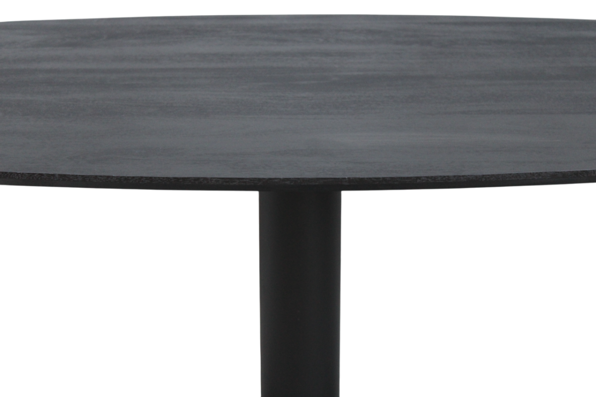 Esstisch Berlin Dänisch Oval Schwarz 200cm – Bild 7