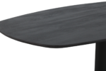 Esstisch Berlin Dänisch Oval Schwarz 200cm – Bild 4