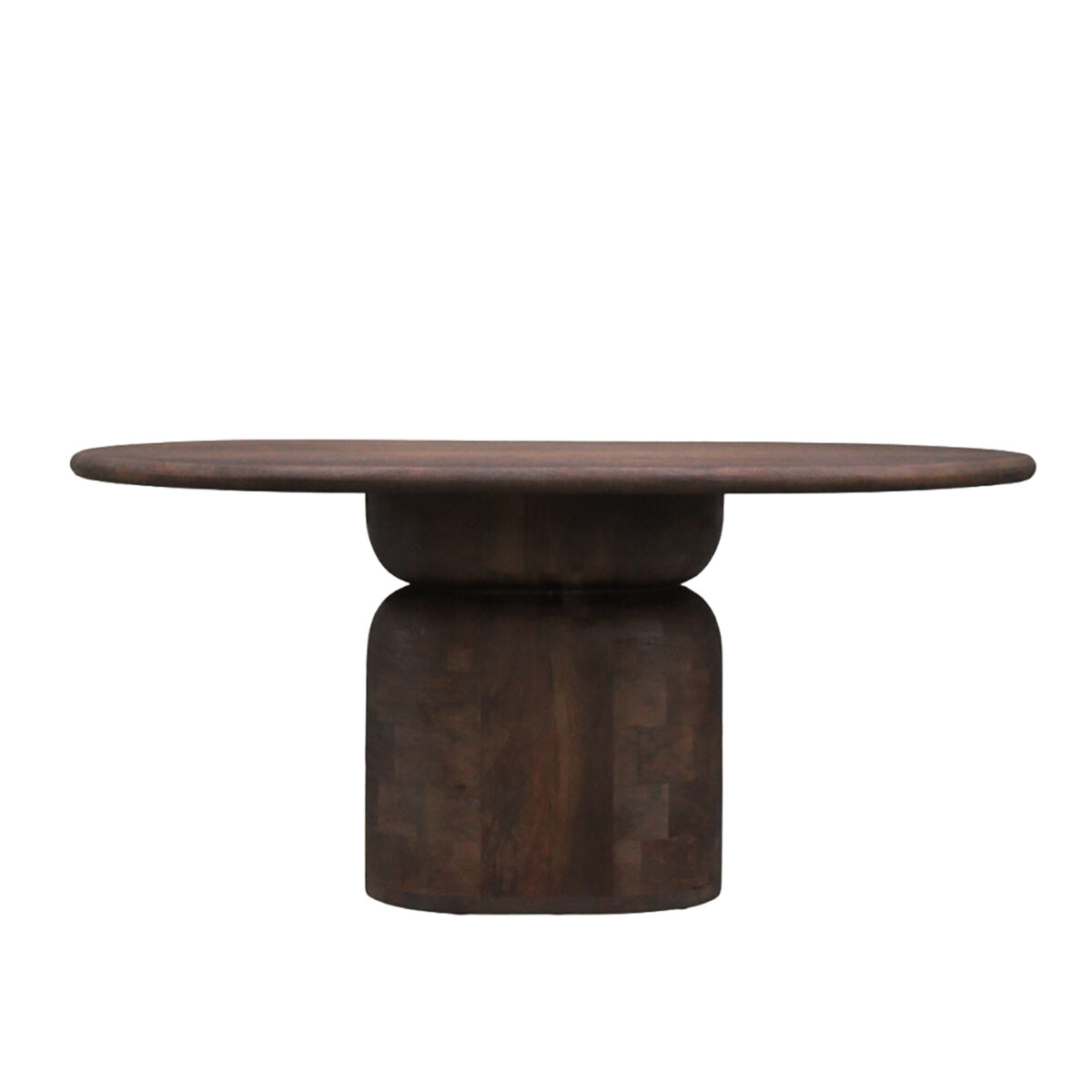 Esstisch Lissabon oval Säulenbein 200cm – Bild 1