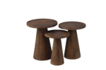 Couchtisch 3er Set Oslo Braun
