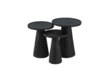 Table basse set de 3 Oslo Black – Image 13