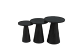 Table basse set de 3 Oslo Black – Image 14