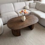 Salontafel Luca Deens Ovaal Bruin 120cm - Afbeelding 11