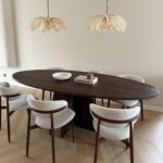 Eettafel Bergen Ovaal Bruin 200cm - Afbeelding 8