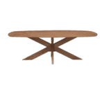 Eettafel Hamburg Deens Ovaal Naturel 160cm - Afbeelding 2