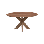 Eettafel Hamburg Rond Naturel 130cm