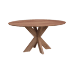 Eettafel Hamburg Rond Naturel 130cm - Afbeelding 4