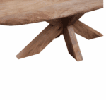 Salontafel Hamburg Deens Ovaal Naturel 130cm - Afbeelding 3